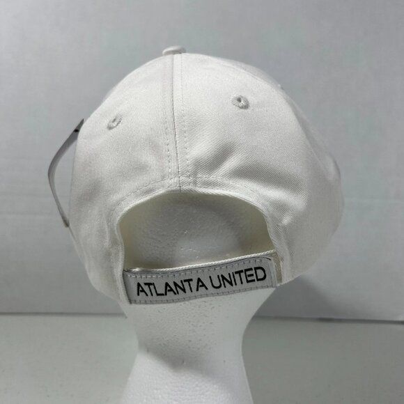 Fanatics Mens One Size White Atlanta United FC MLS Iconic Adjustable Hat NWT - Picture 4 of 7